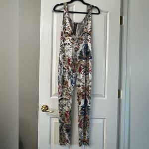 Multicolor Paisley Jumpsuit